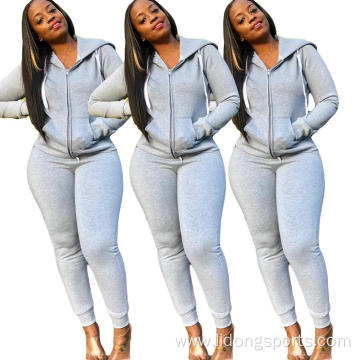 Women Jogging Suits Wholesale Cutom Women Tracksuit